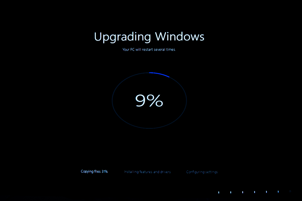 Upgrading Windows